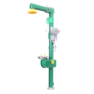 Electric heating composite eyewash station